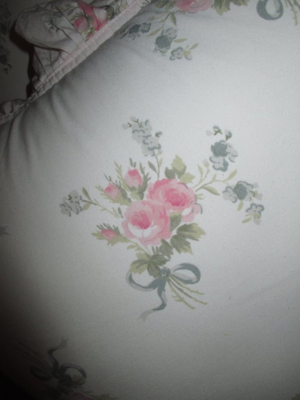 Shabby Chic Floral Deco Pillows - Picture 2 of 5